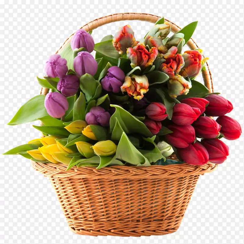 切花，花卉设计，食品礼品篮，花束，野餐篮