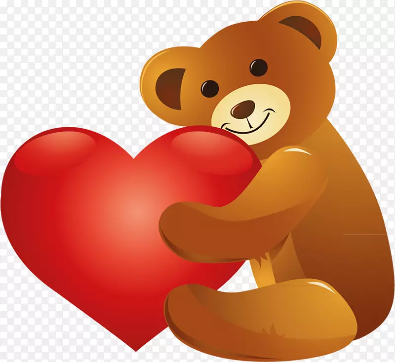 结婚邀请情人节爱情纪念日妈妈-可爱的熊