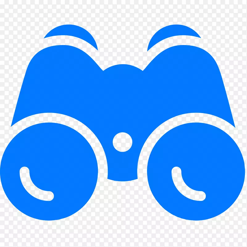 电脑图标剪辑艺术双筒望远镜