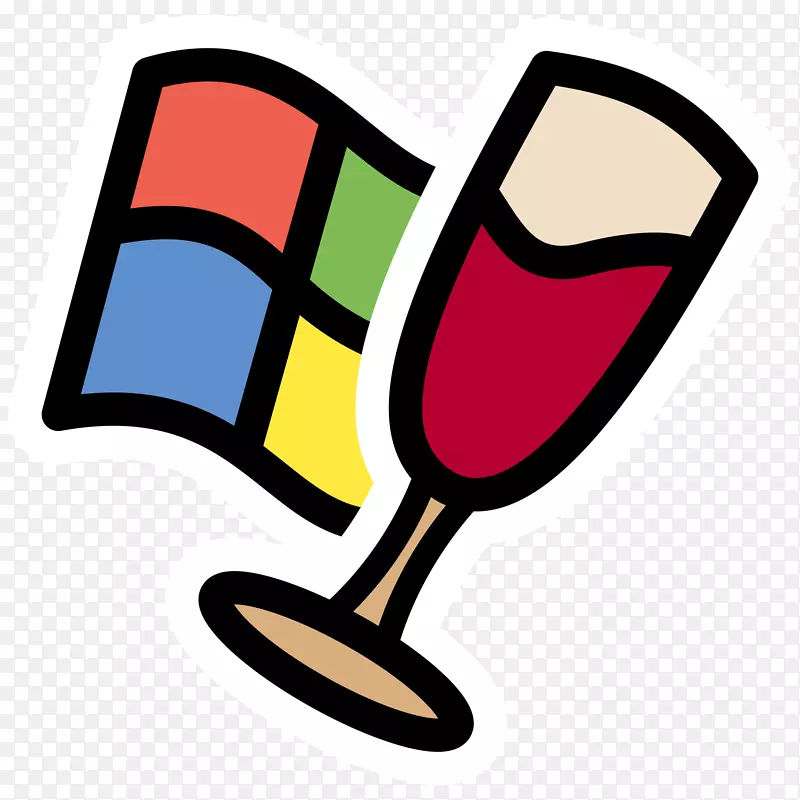 桑巴电脑图标电脑软件剪辑艺术葡萄酒