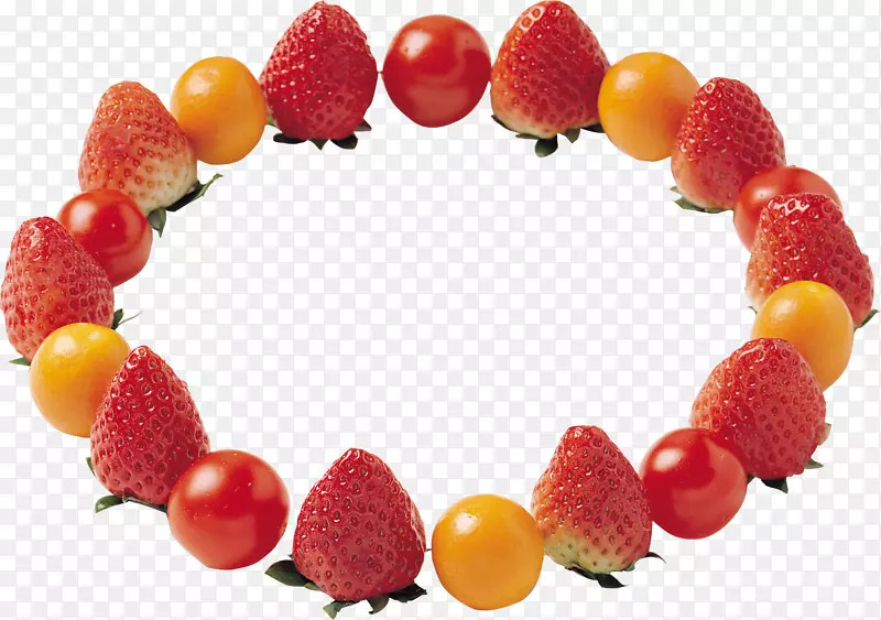 草莓番茄蔬菜橙夹艺术.桔子