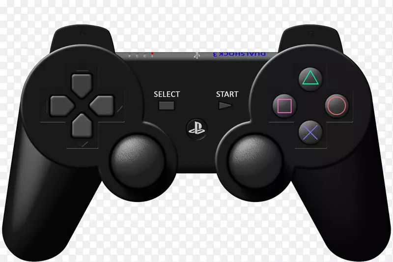 PlayStation 2 PlayStation 3六轴黑色操纵杆