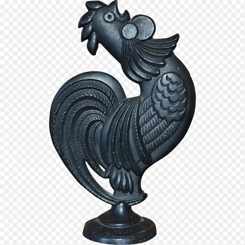 雕塑雕像大卫公鸡铸铁公鸡