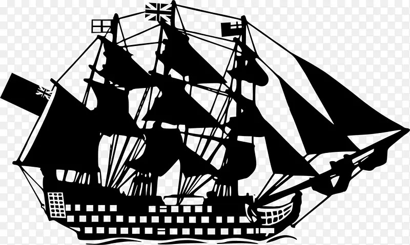 帆船剪贴画海盗船