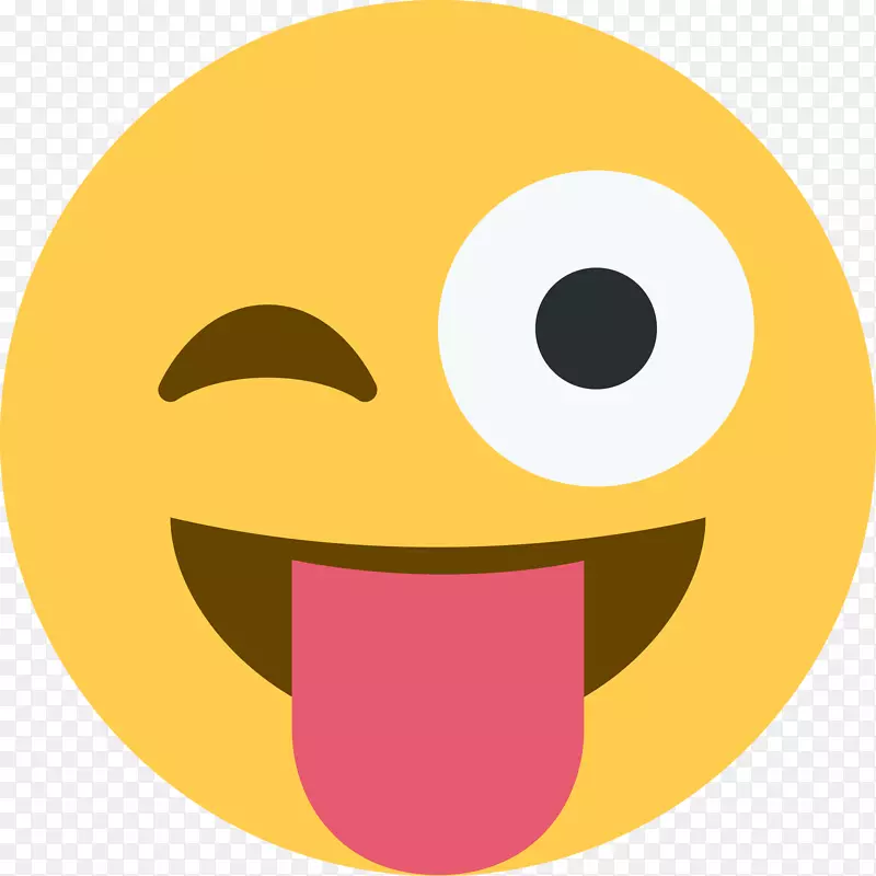 Emojipedia WhatsApp表情符号眨眼微笑表情符号
