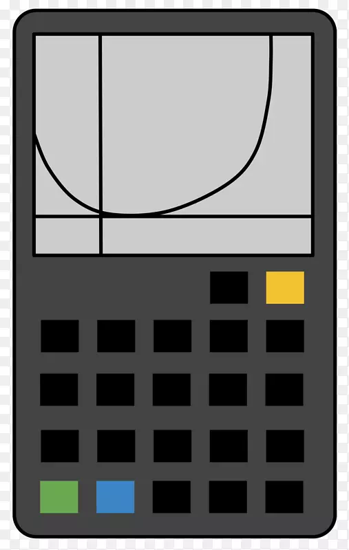 科学计算器图形计算器ti-84+系列剪贴画计算器