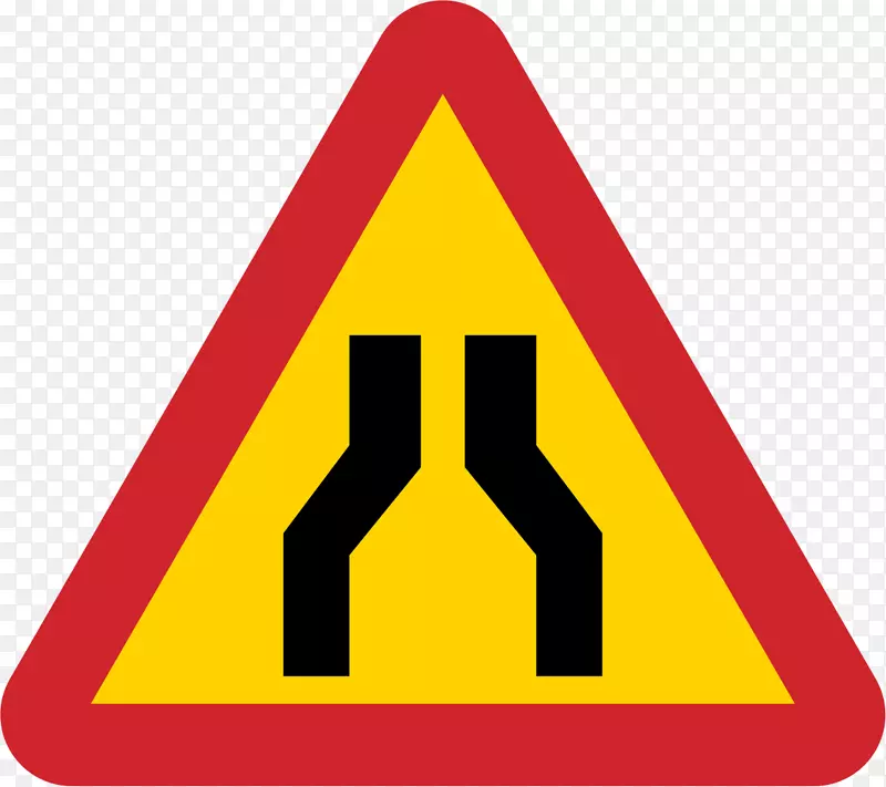 交通标志道路警告标志交汇处-交通标志
