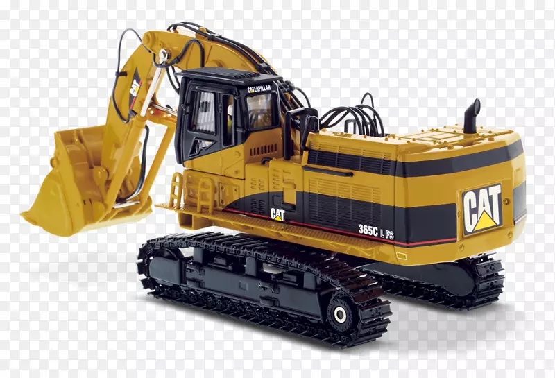 卡特彼勒公司挖掘机装载机铲1：50比例-履带