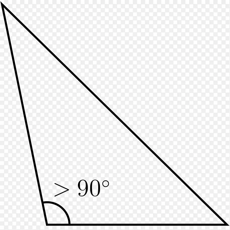 急钝三角形等边三角形几何三角形