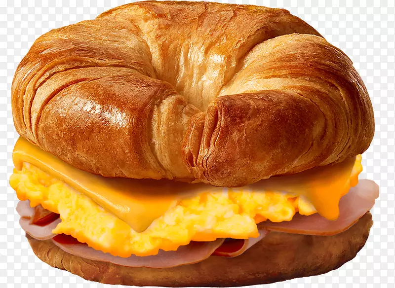 早餐三文治牛角面包快餐火腿奶酪三明治-С迷迭香