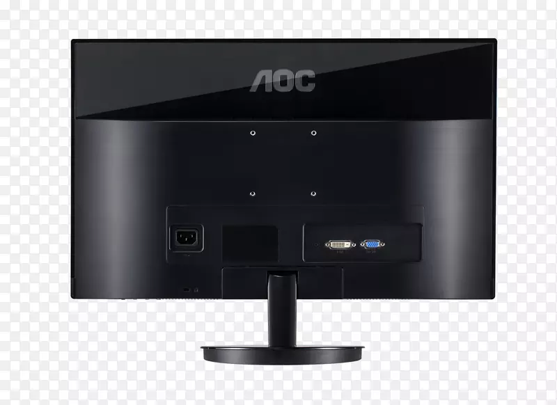 计算机显示器aoc国际ips面板移动高清链接液晶显示器