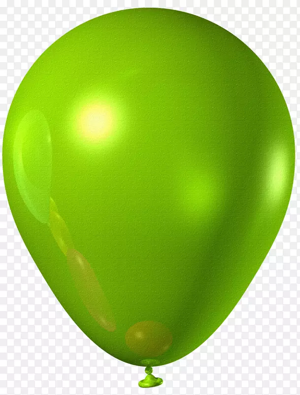 玩具气球绿色蓝色气球