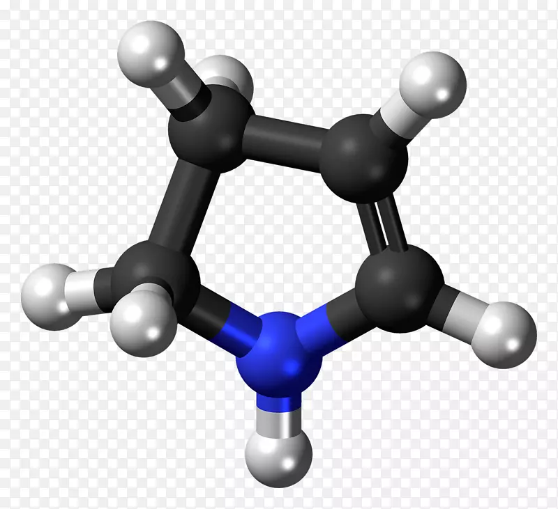 N-甲基-2-吡咯烷酮化学化合物杂环化合物有机化合物-分子