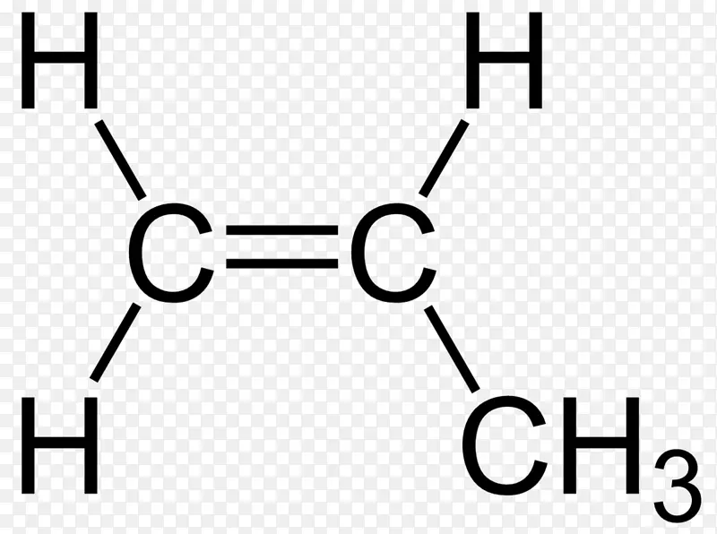 乙烯结构式丙烯化学键双键-21