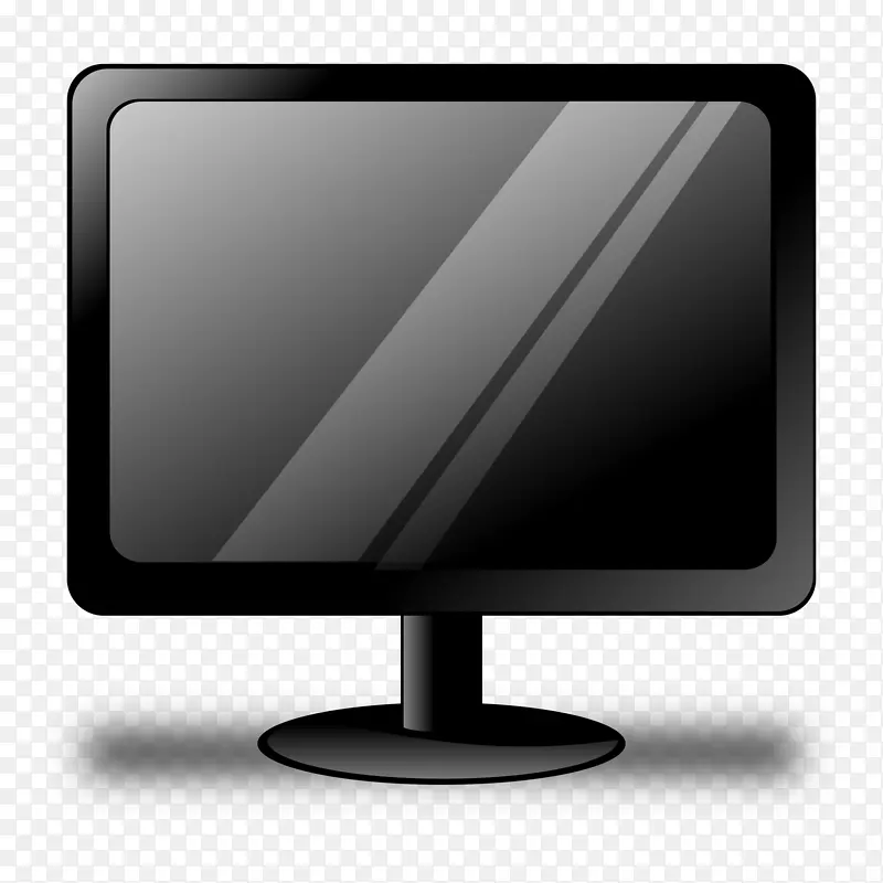 计算机显示器显示设备计算机图标阴极射线管剪贴画计算机桌面pc