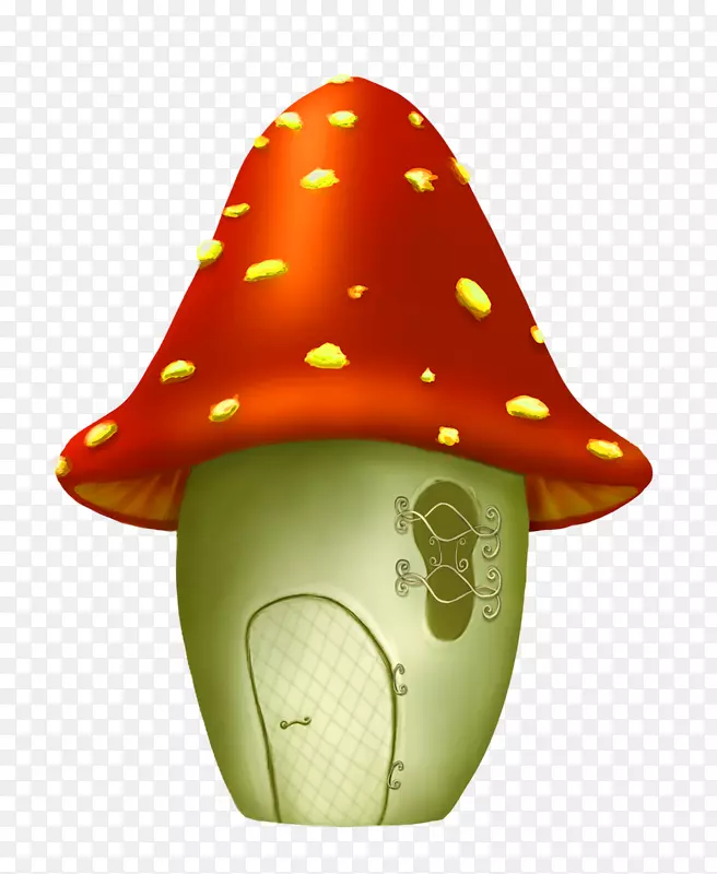 室内下载剪贴画-蘑菇