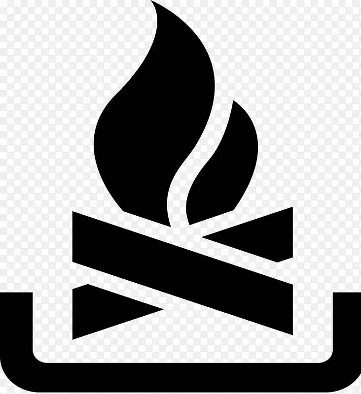 营火计算机图标符号篝火剪辑艺术.营火