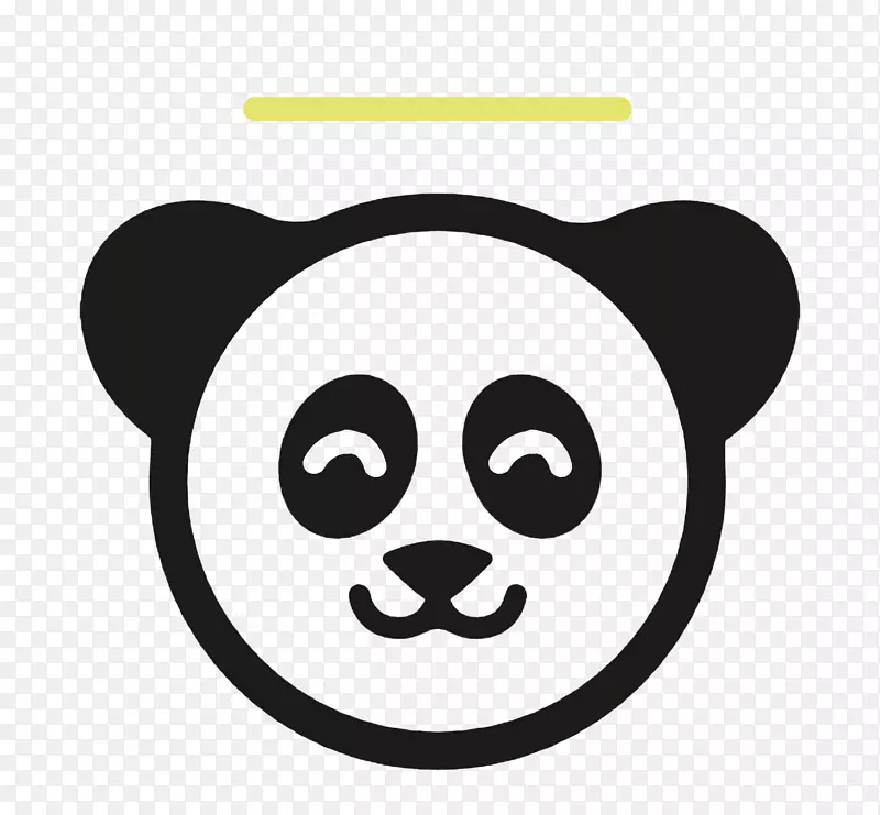 大熊猫携带电脑图标-电报