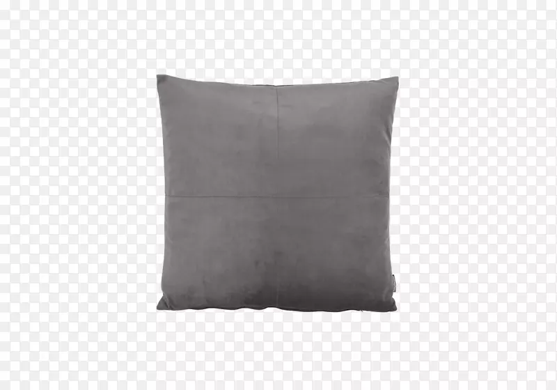 投掷枕头垫棕色灰色桌布