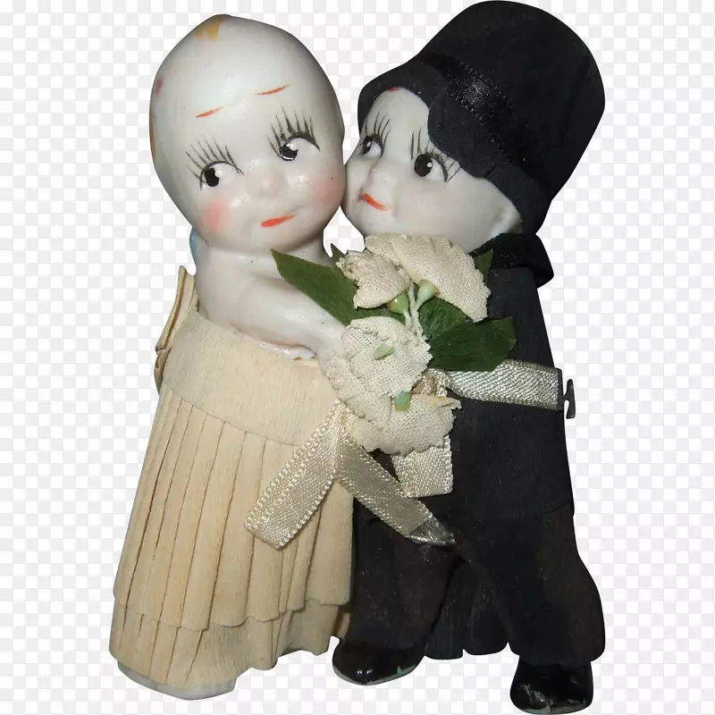 雕像娃娃-新娘和新郎
