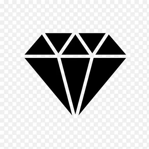 绘制钻石模具剪贴画.钻石形状
