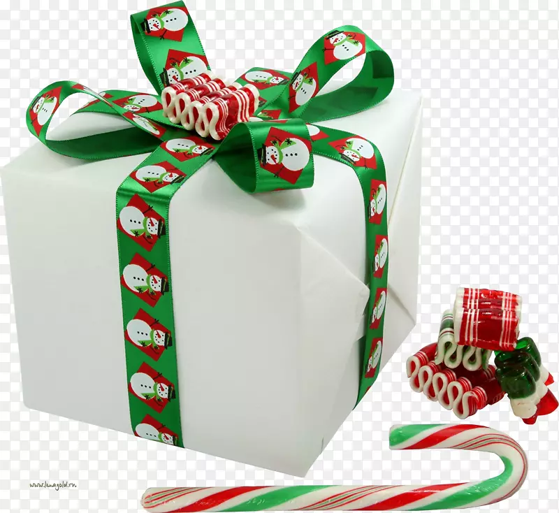 圣诞礼盒包装和标签.礼品盒
