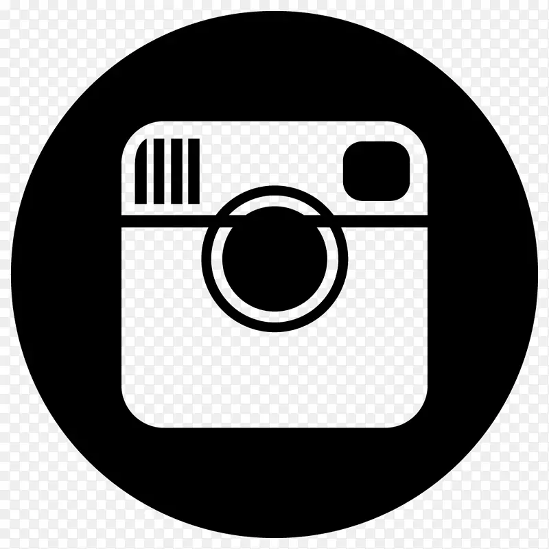 黑白摄影标志-Instagram