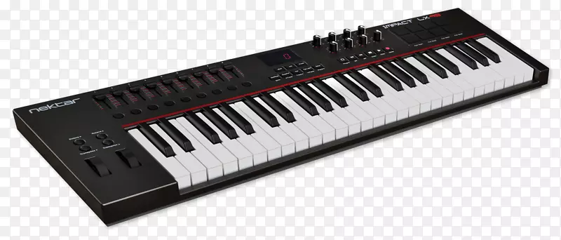 数字音频m音频midi控制器midi键盘钢琴键盘
