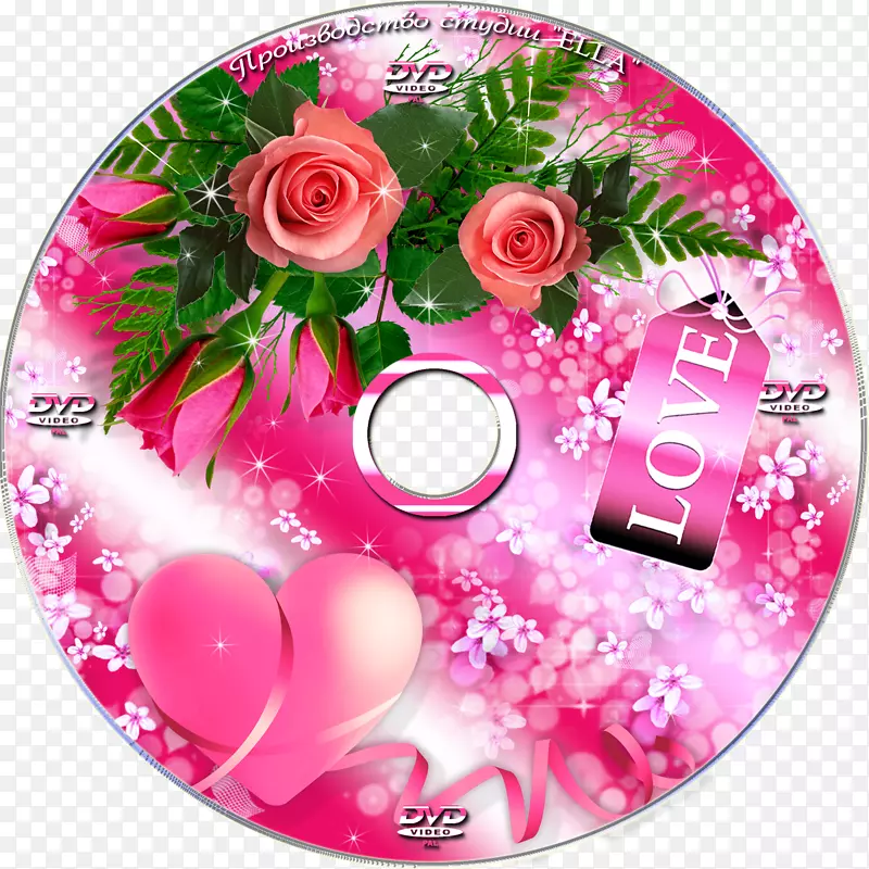 花园玫瑰平装DVD花卉设计-狂欢节