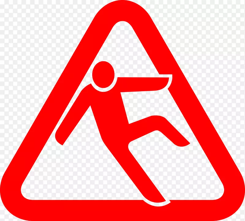 潮湿地面标志警告标志安全危险