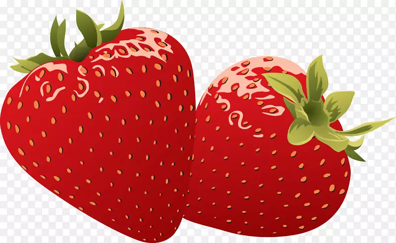 速溶果汁草莓派冰箱蛋糕-草莓水果