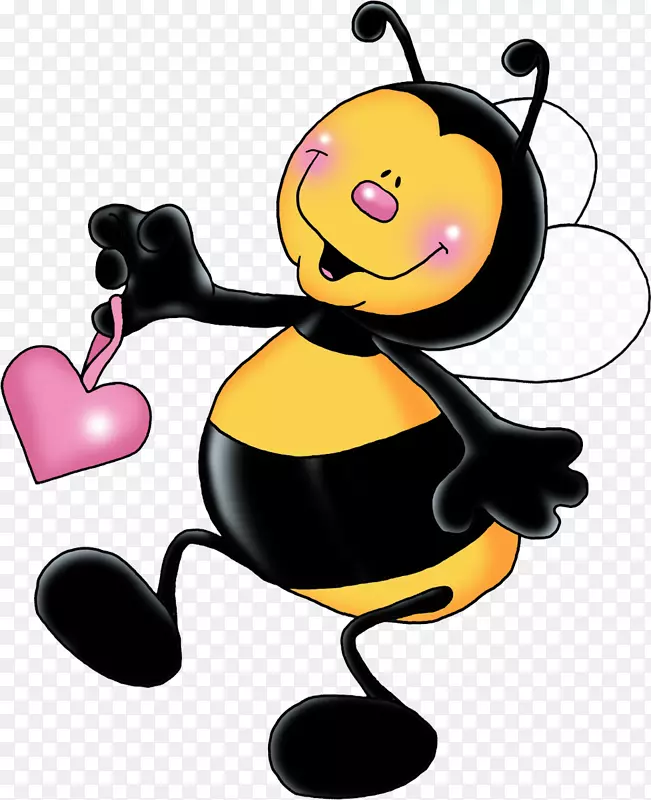 大黄蜂爱剪贴画-蜂蜜