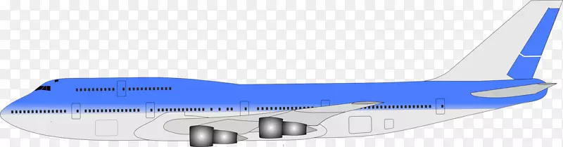 波音747-400飞机剪辑艺术飞机
