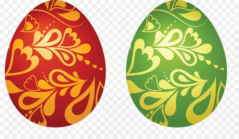 复活节兔子彩蛋巧克力夹艺术-绿色复活节彩蛋