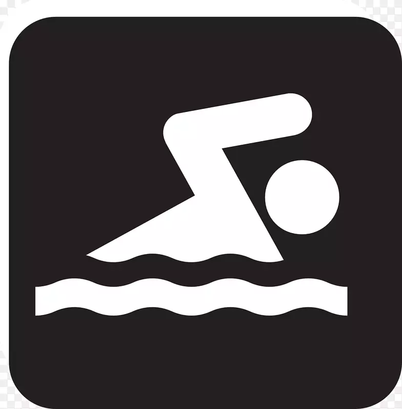游泳电脑图标下载剪辑艺术游泳