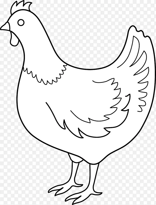 鸡画夹艺术-小鸡