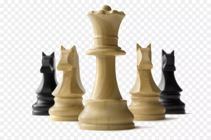 国际象棋俱乐部棋子棋盘-焦点
