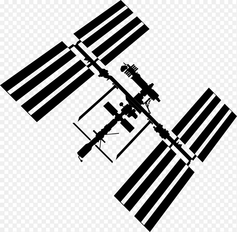 国际空间站航天飞机程序剪辑艺术卫星