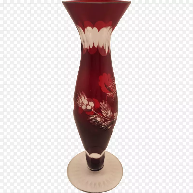 波希米亚玻璃花瓶