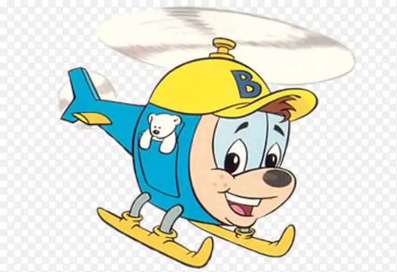 直升机卡通电视动画-直升机