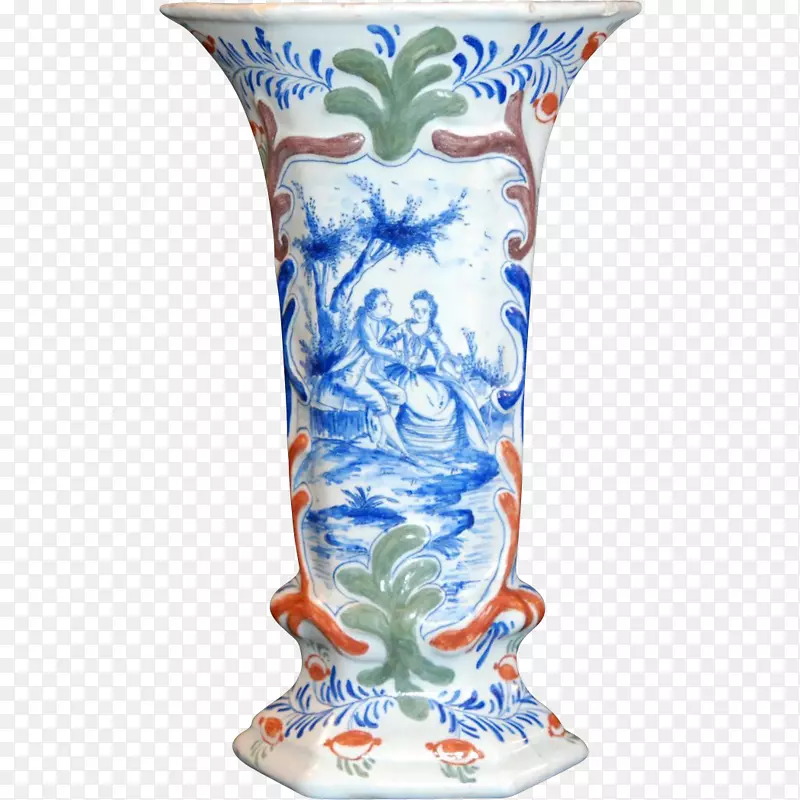 陶瓷花瓶青白陶器烧杯