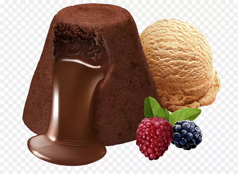 巧克力冰淇淋那不勒斯冰淇淋锥-巧克力