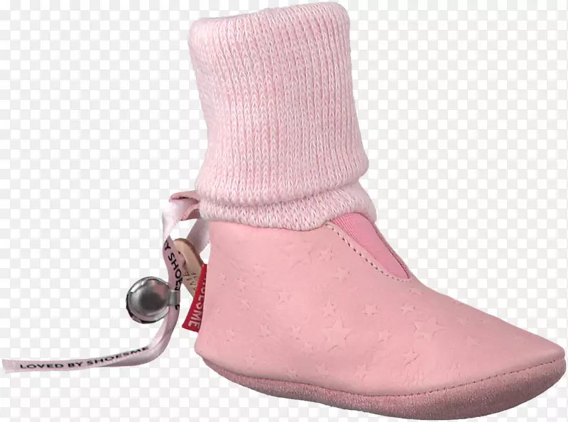 鞋靴脚踝粉红色m-婴儿鞋