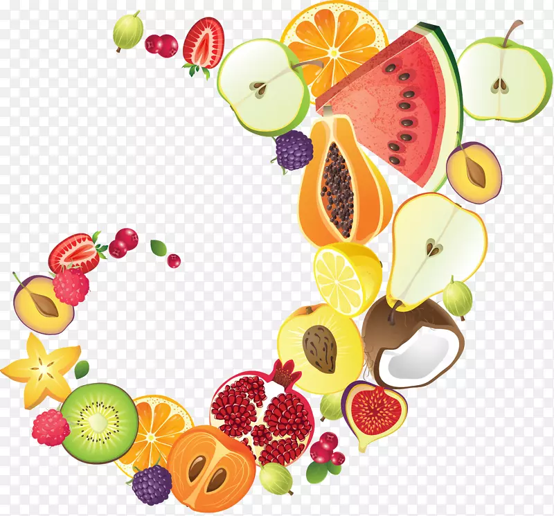 水果蔬菜食品-混合水果