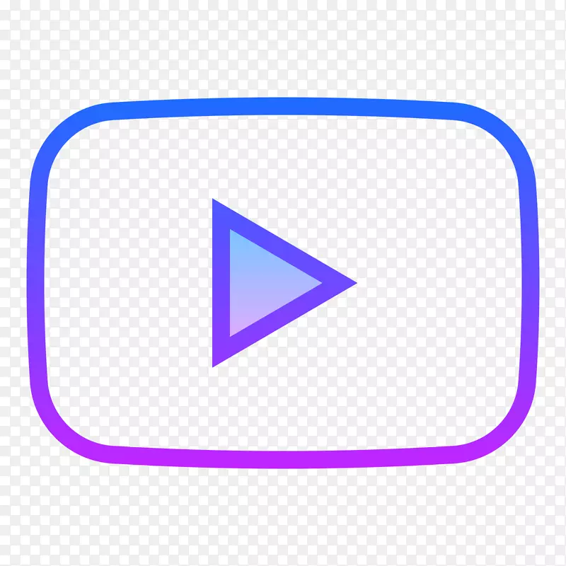 youtube电脑图标下载剪辑艺术播放按钮