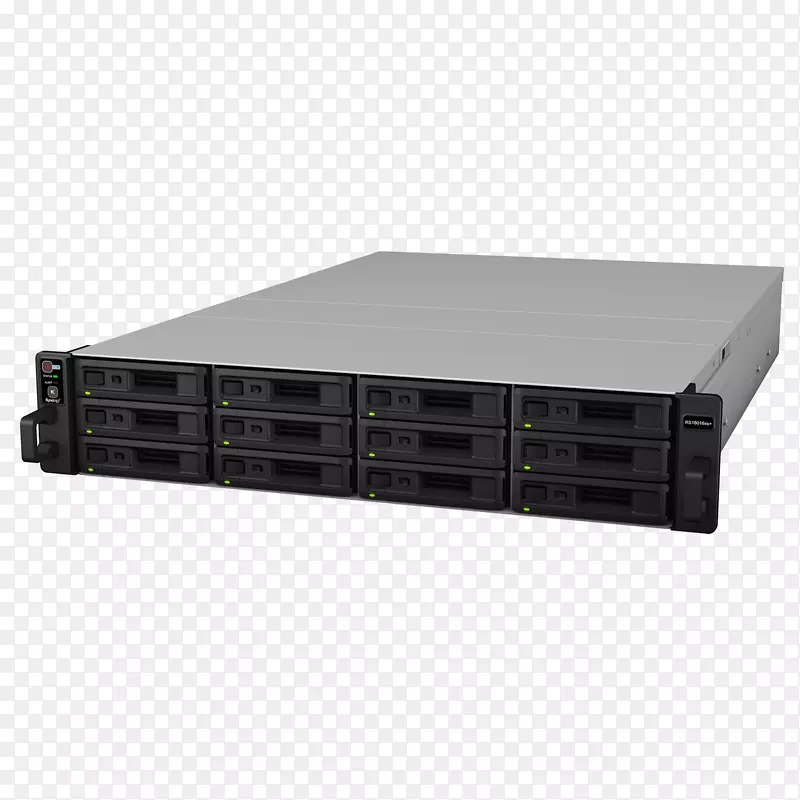 网络存储系统Synology公司数据存储硬盘19英寸机架