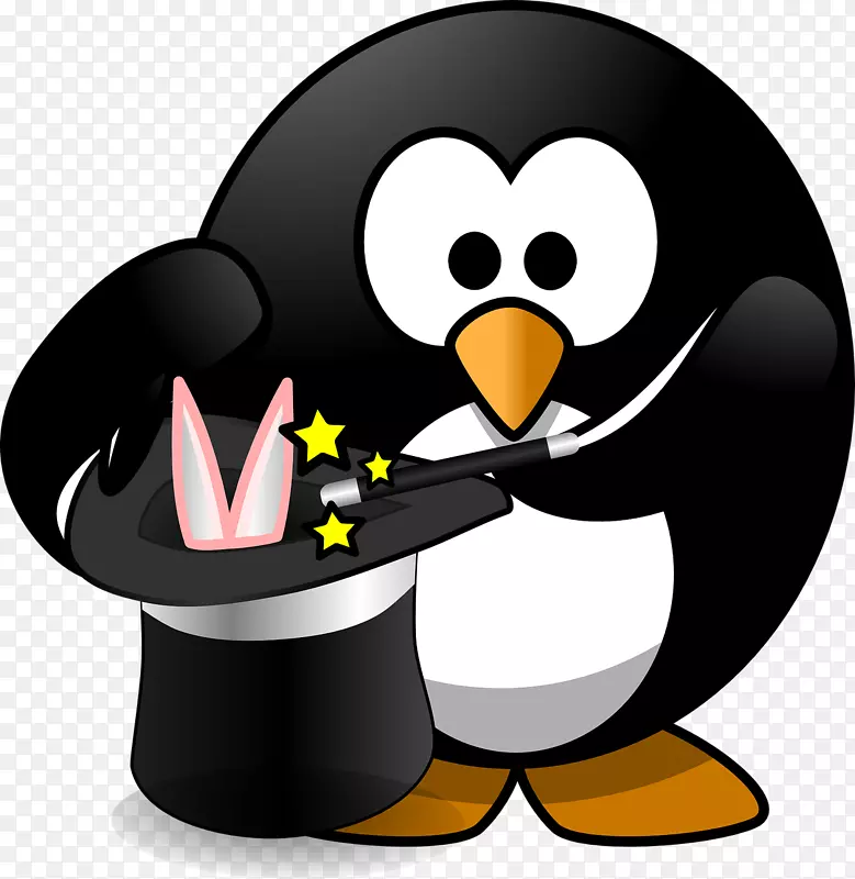 企鹅绘画剪贴画-pinguin