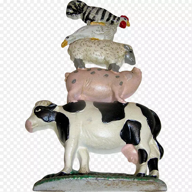 牛，山羊，动物雕像，牲畜-克拉拉贝尔牛