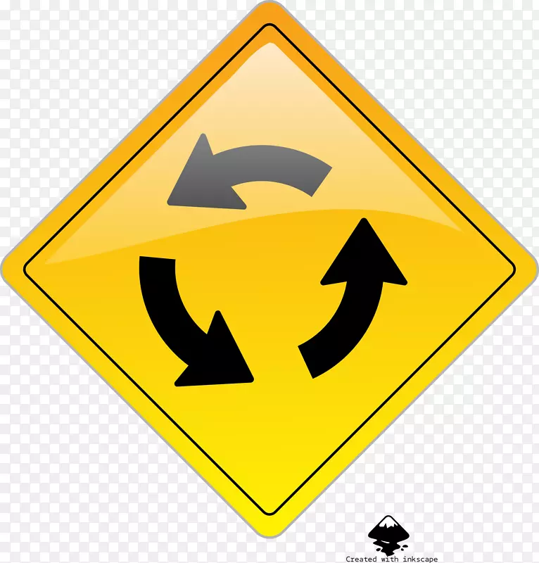 交通标志警告标志道路警告标志