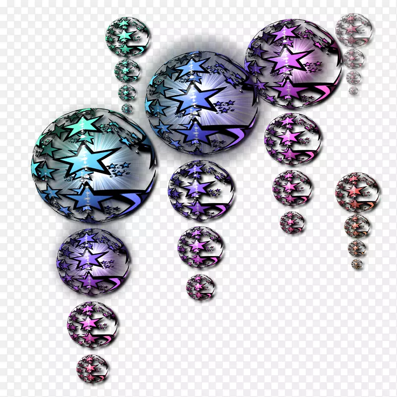 珠宝耳环紫水晶